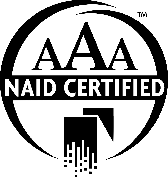 NAID AAA Certified logo